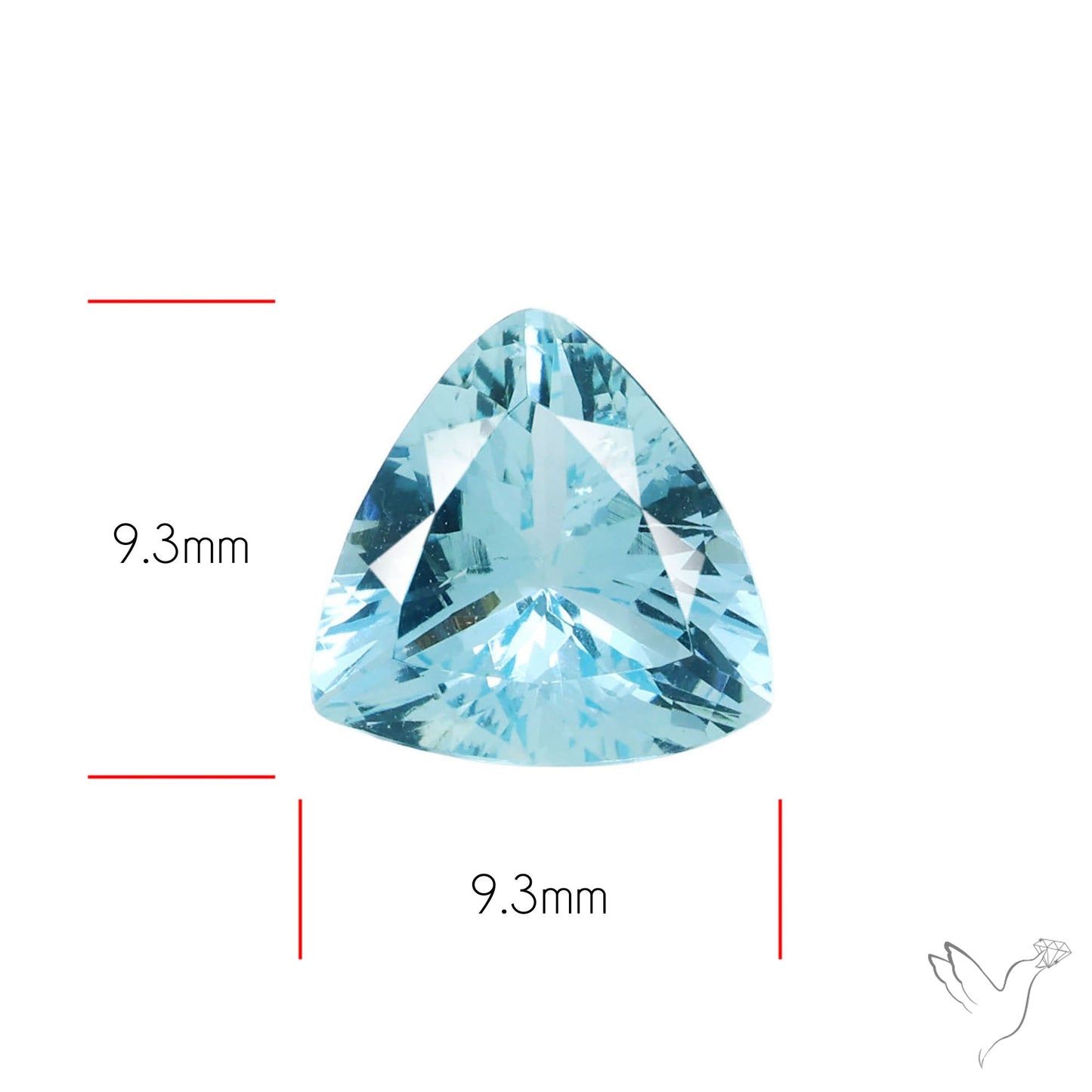 High Grade Aquamarine Faceted Fine Gemstone