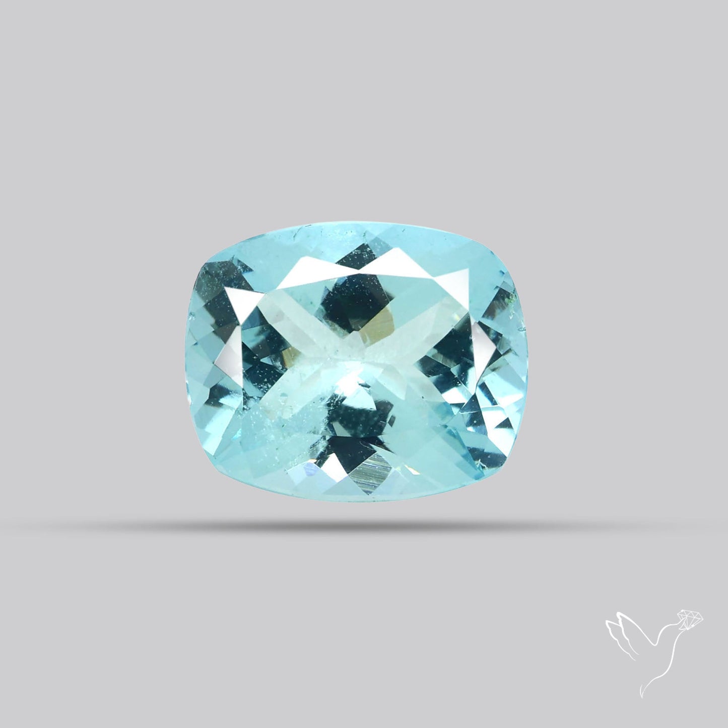 High Grade Aquamarine Faceted Fine Gemstone