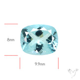 High Grade Aquamarine Faceted Fine Gemstone