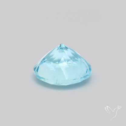 High Grade Aquamarine Faceted Fine Gemstone