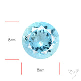 High Grade Aquamarine Faceted Fine Gemstone