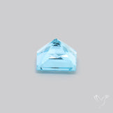 Princess Cut Aquamarine Faceted Fine Gemstone