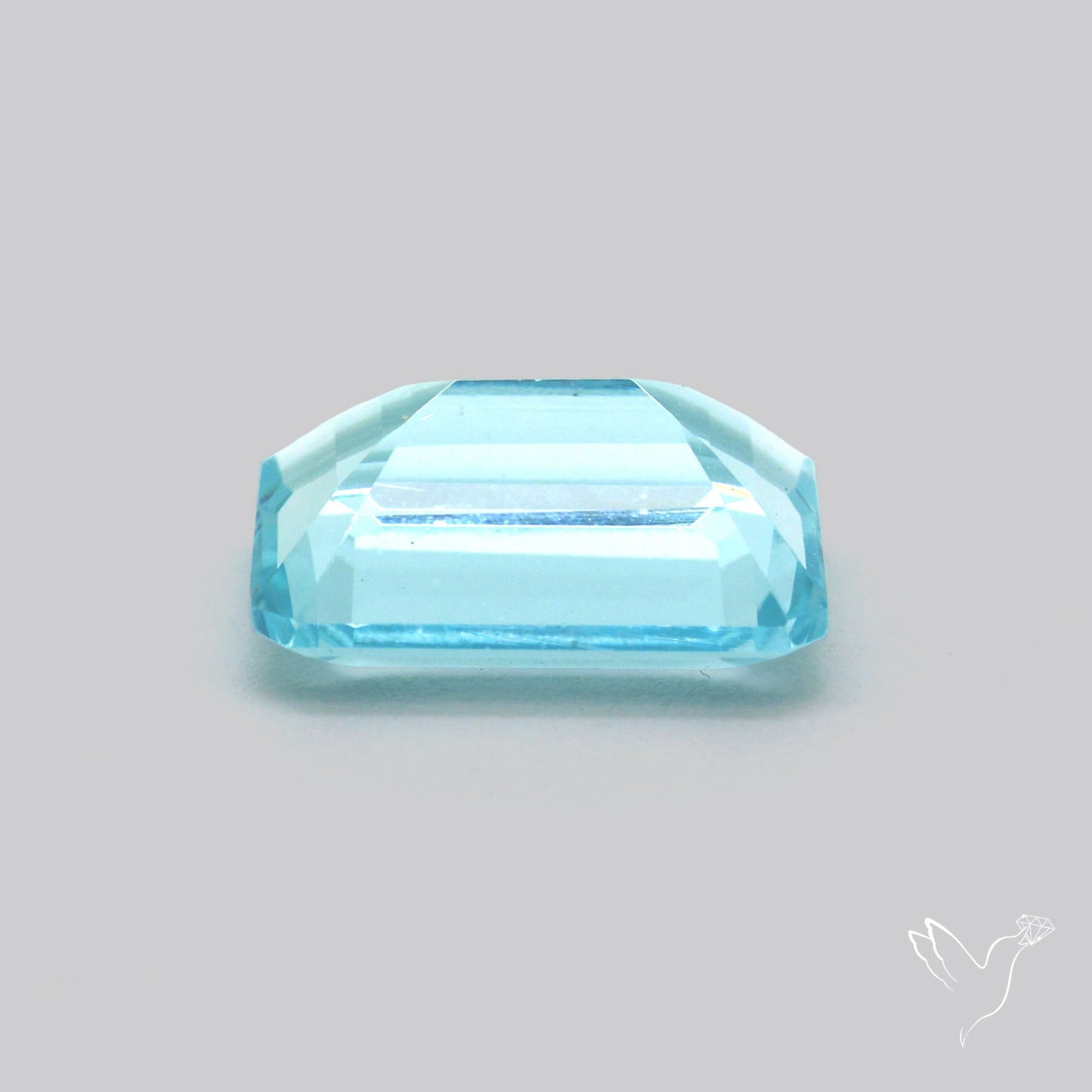 High Grade Aquamarine Faceted Fine Gemstone