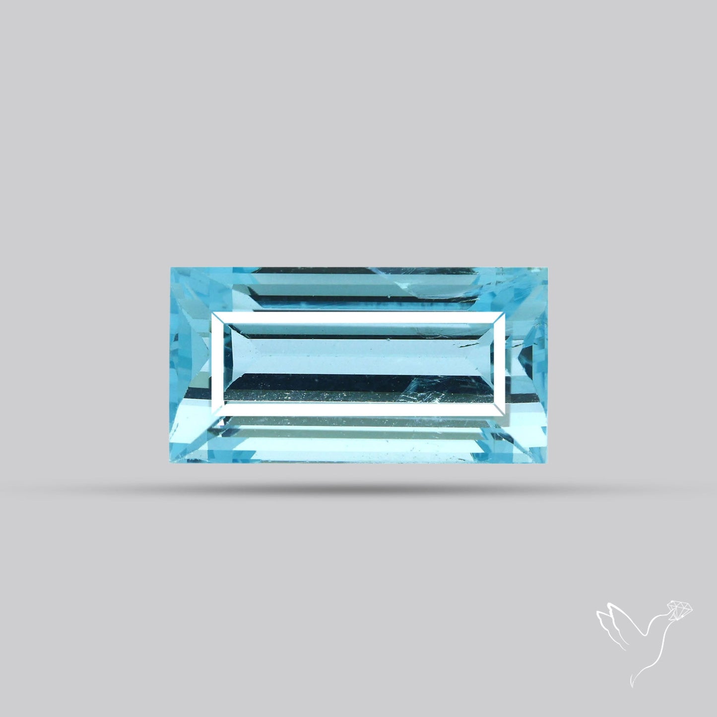 High Grade Aquamarine Faceted Fine Gemstone