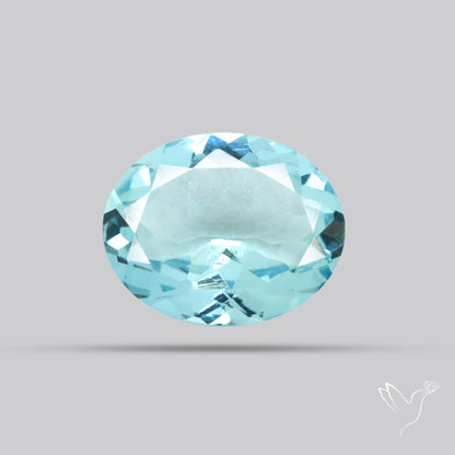 High Grade Aquamarine Faceted Fine Gemstone