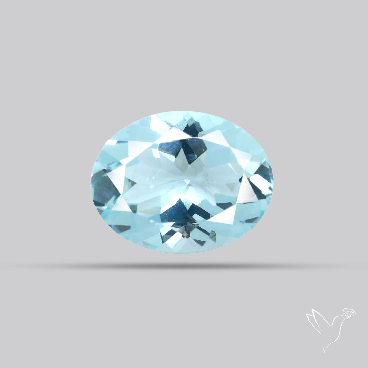 High Grade Aquamarine Faceted Fine Gemstone