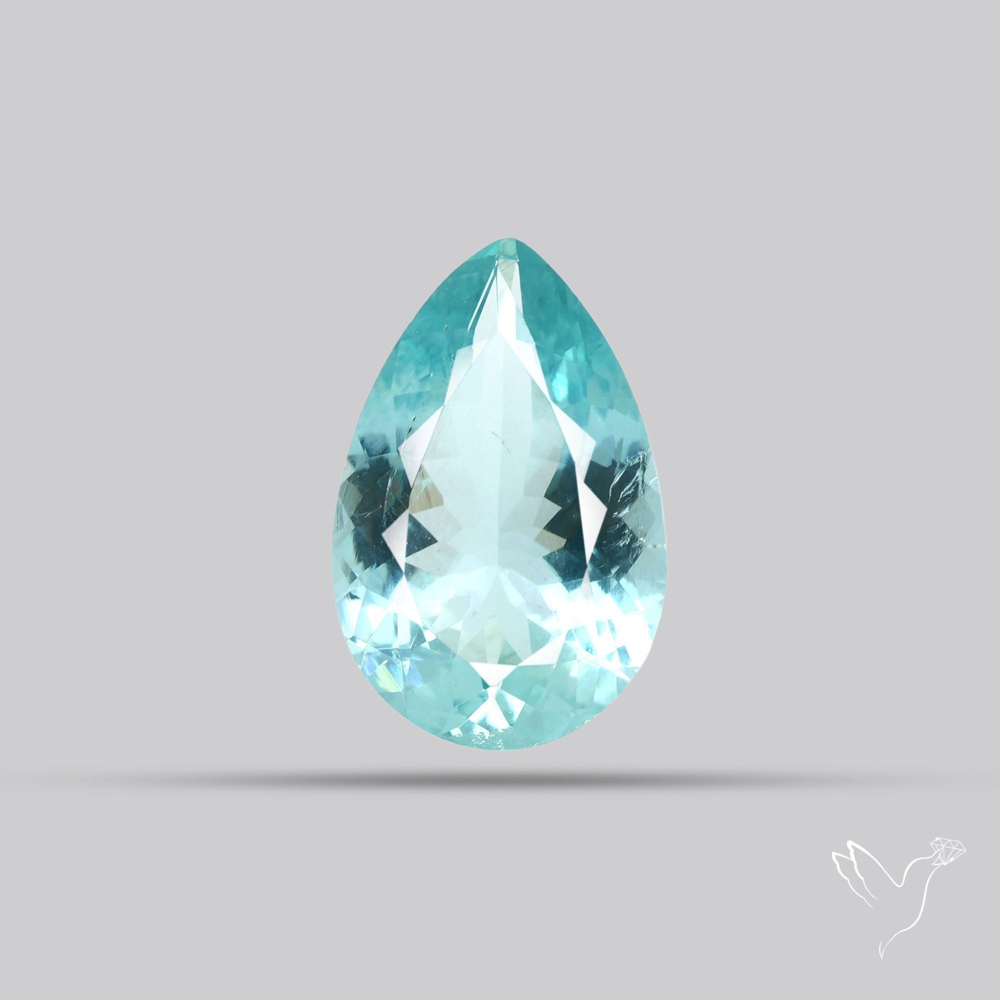 High Grade Aquamarine Faceted Fine Gemstone