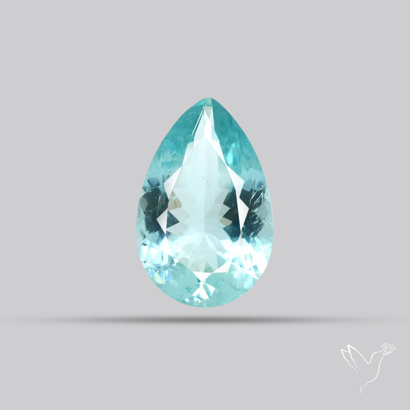 High Grade Aquamarine Faceted Fine Gemstone