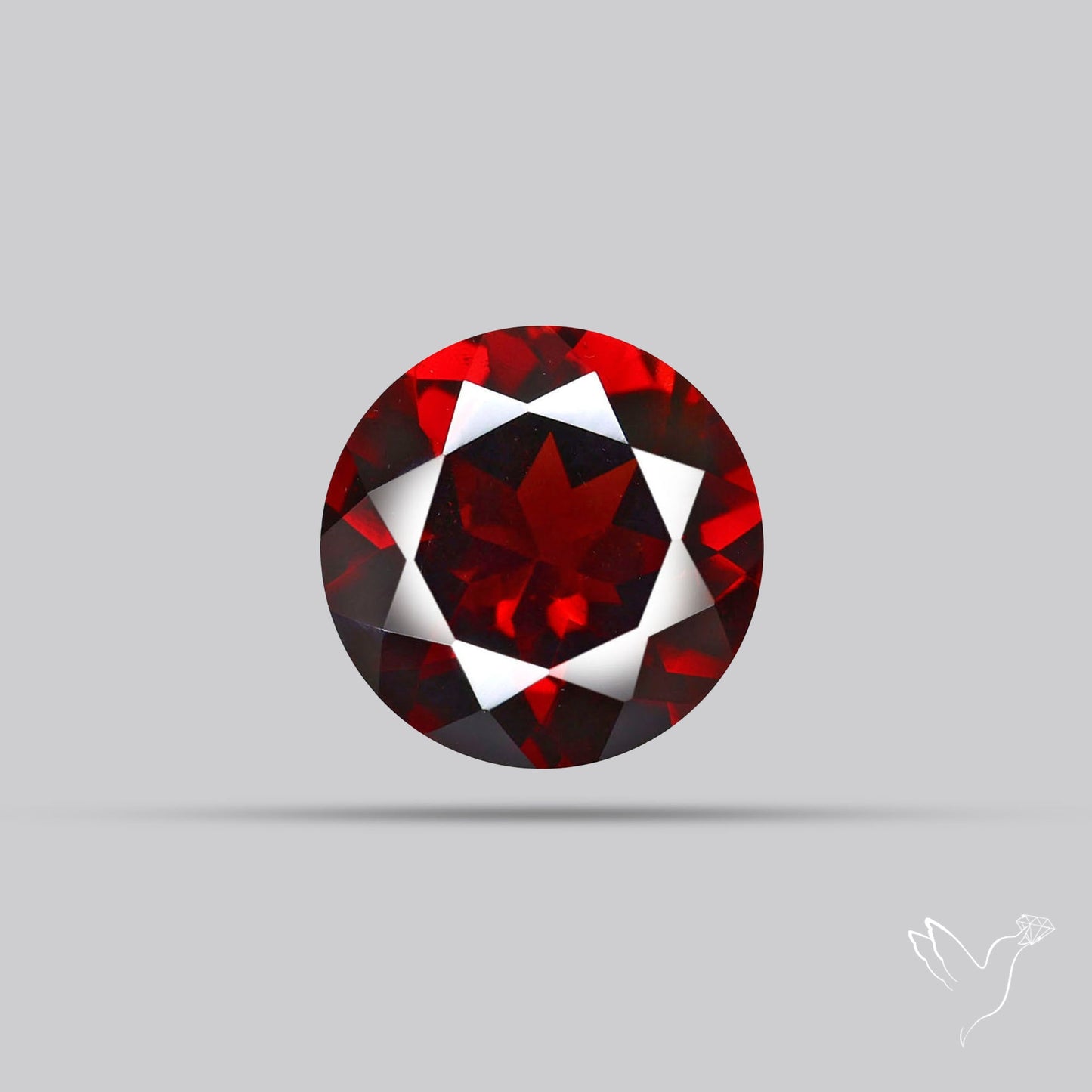 Mozambique Garnet Faceted Fine Gemstone