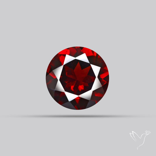 Mozambique Garnet Faceted Fine Gemstone