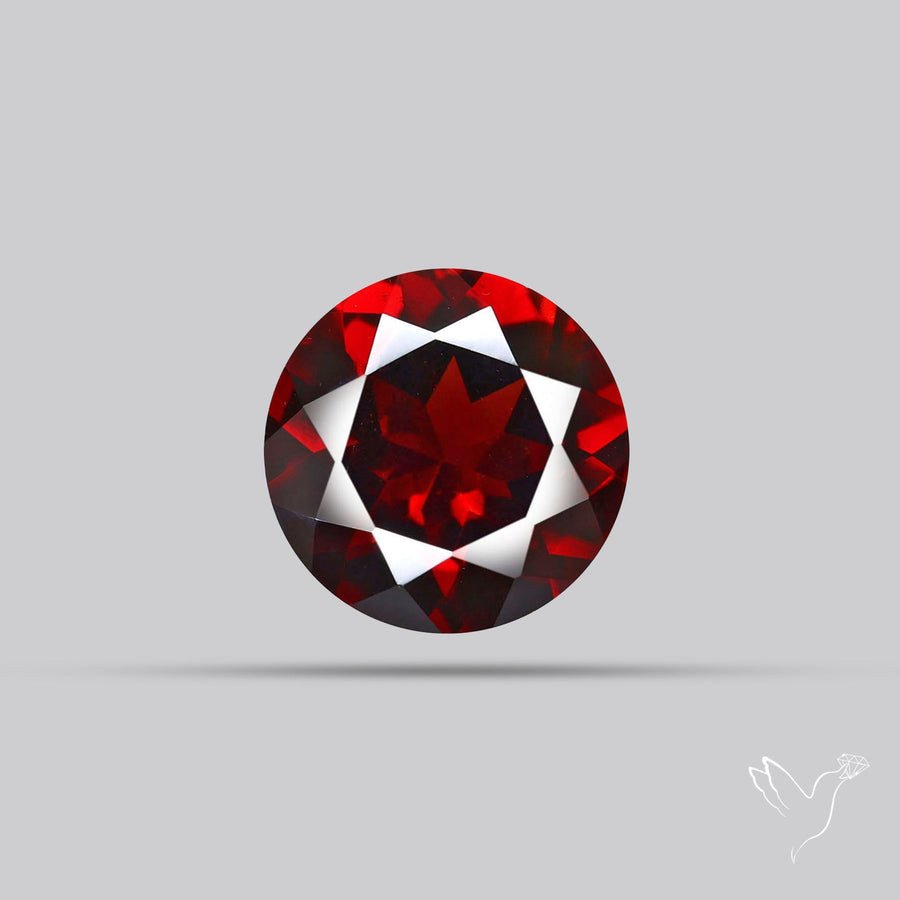 Mozambique Garnet Faceted Fine Gemstone