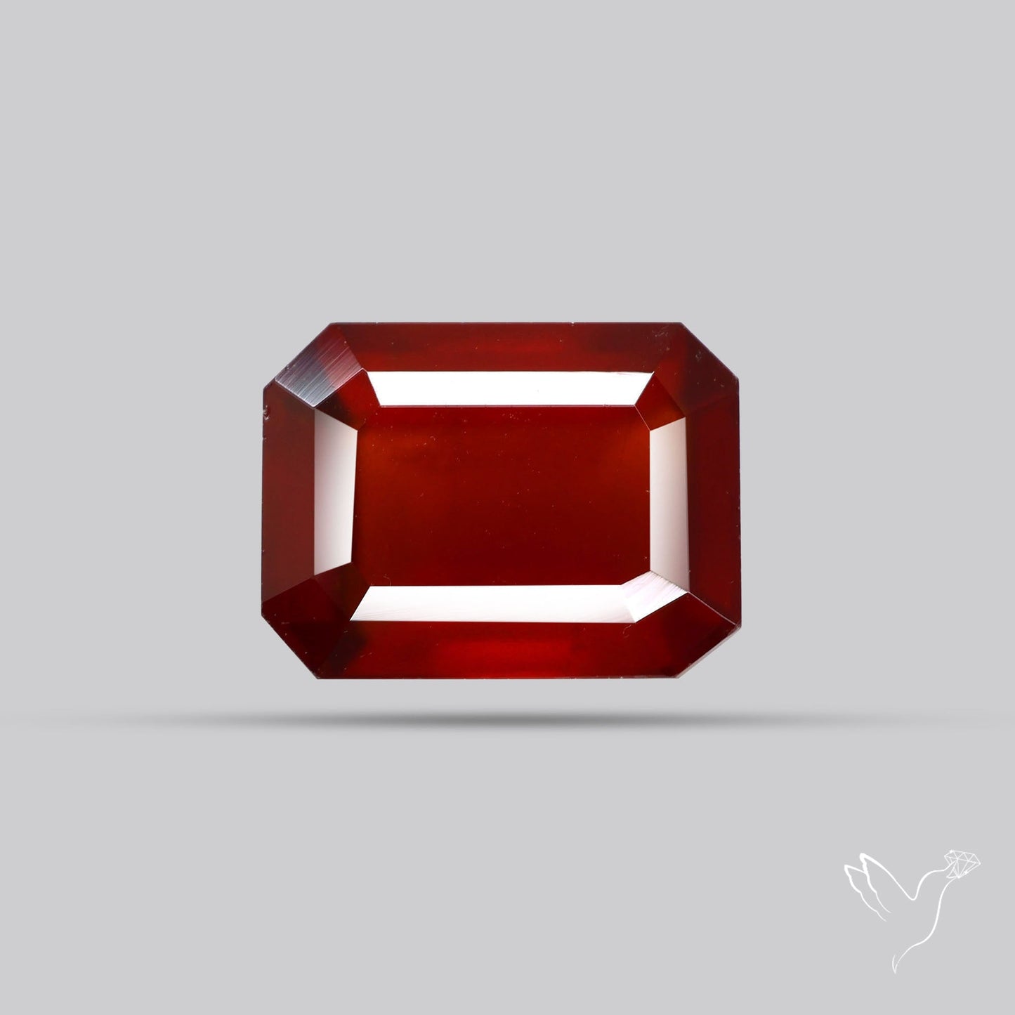 Faceted Hessonite Garnet