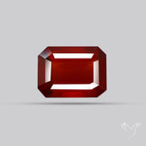 Faceted Hessonite Garnet