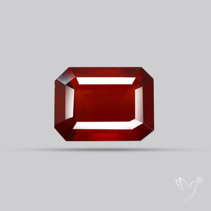 Faceted Hessonite Garnet