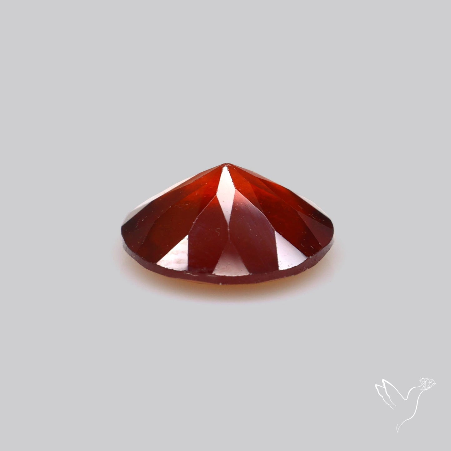 Faceted Hessonite Garnet