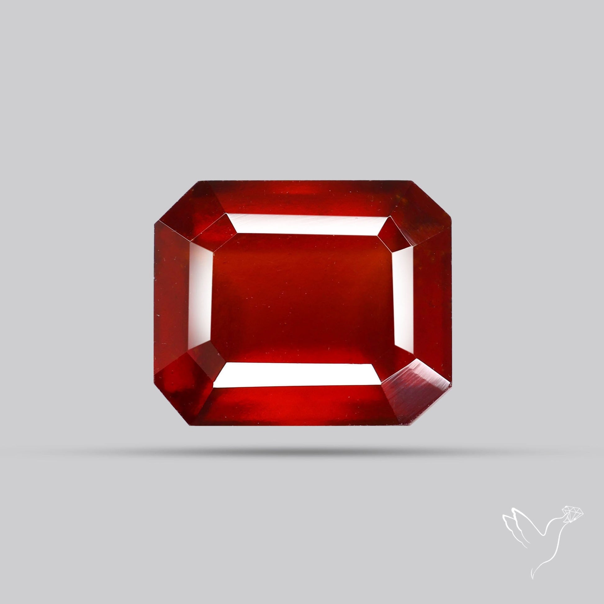 Faceted Hessonite Garnet