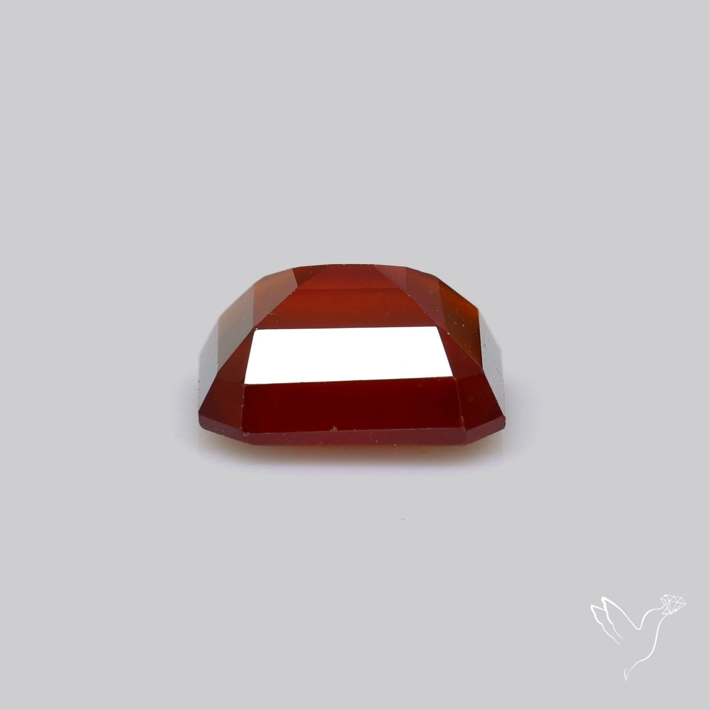 Faceted Hessonite Garnet