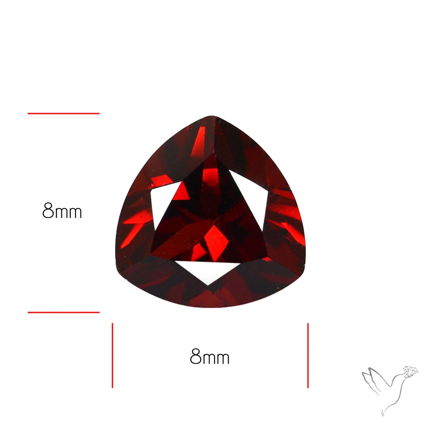 Faceted Mozambique Garnet