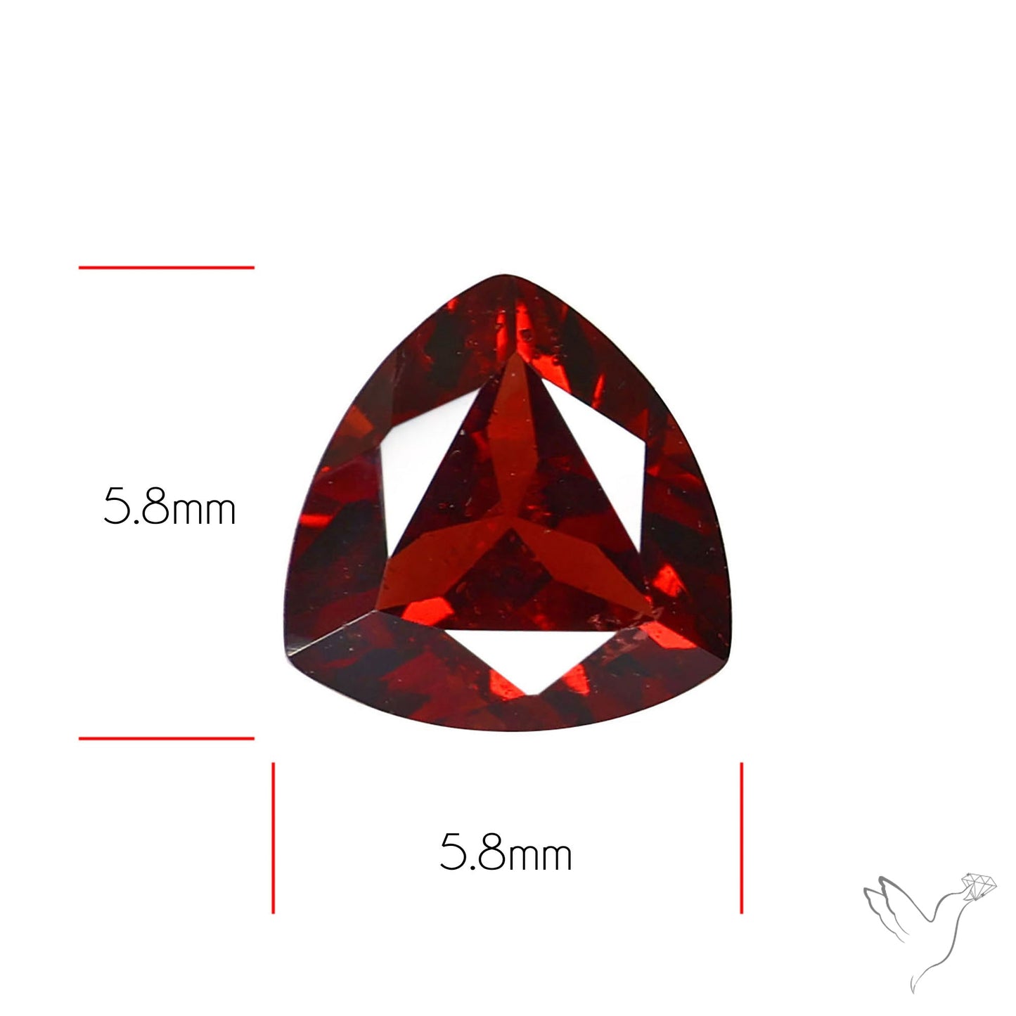 Faceted Mozambique Garnet
