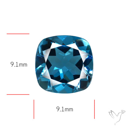 London Blue Topaz High Grade Large Faceted