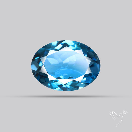 London Blue Topaz High Grade Large Faceted