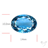 London Blue Topaz High Grade Large Faceted