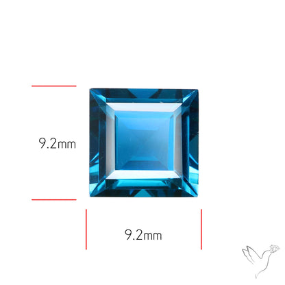 London Blue Topaz High Grade Large Faceted