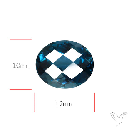 London Blue Topaz High Grade Large Faceted