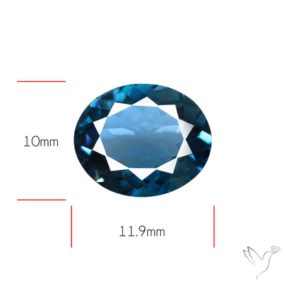 London Blue Topaz High Grade Large Faceted