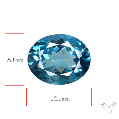 London Blue Topaz High Grade Large Faceted