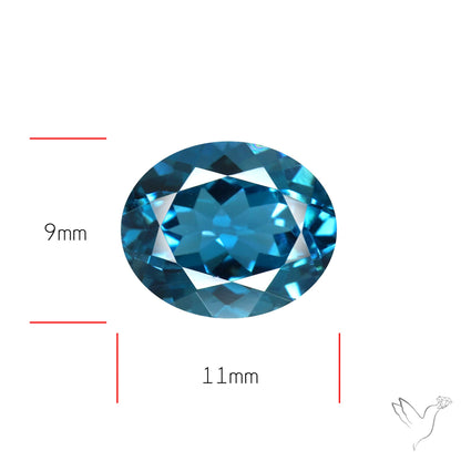 London Blue Topaz High Grade Large Faceted