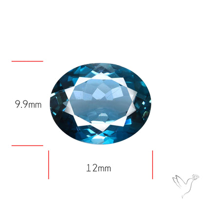 London Blue Topaz High Grade Large Faceted