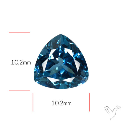 London Blue Topaz High Grade Large Faceted