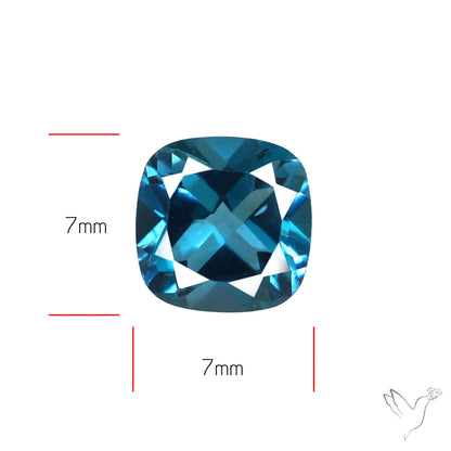 London Blue Topaz High Grade Large Faceted