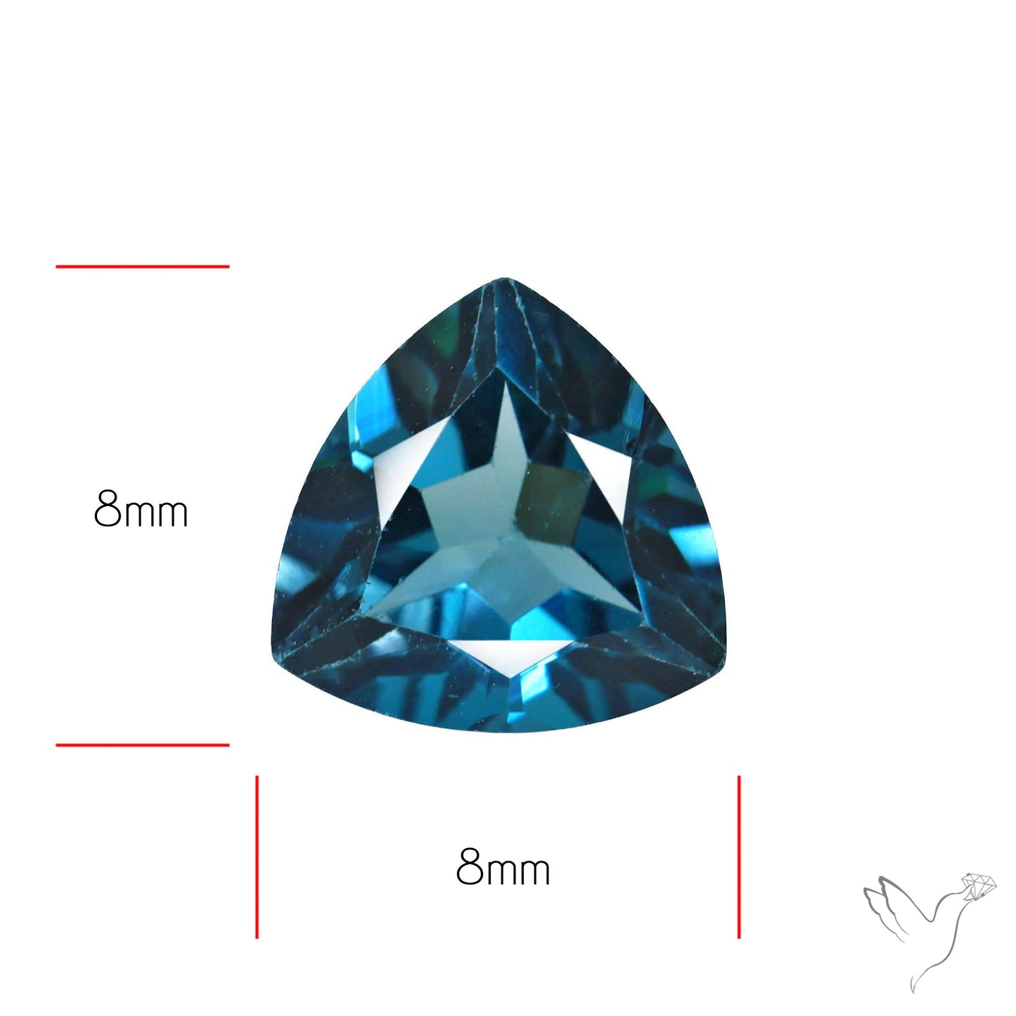 London Blue Topaz High Grade Large Faceted