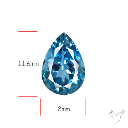 London Blue Topaz High Grade Large Faceted