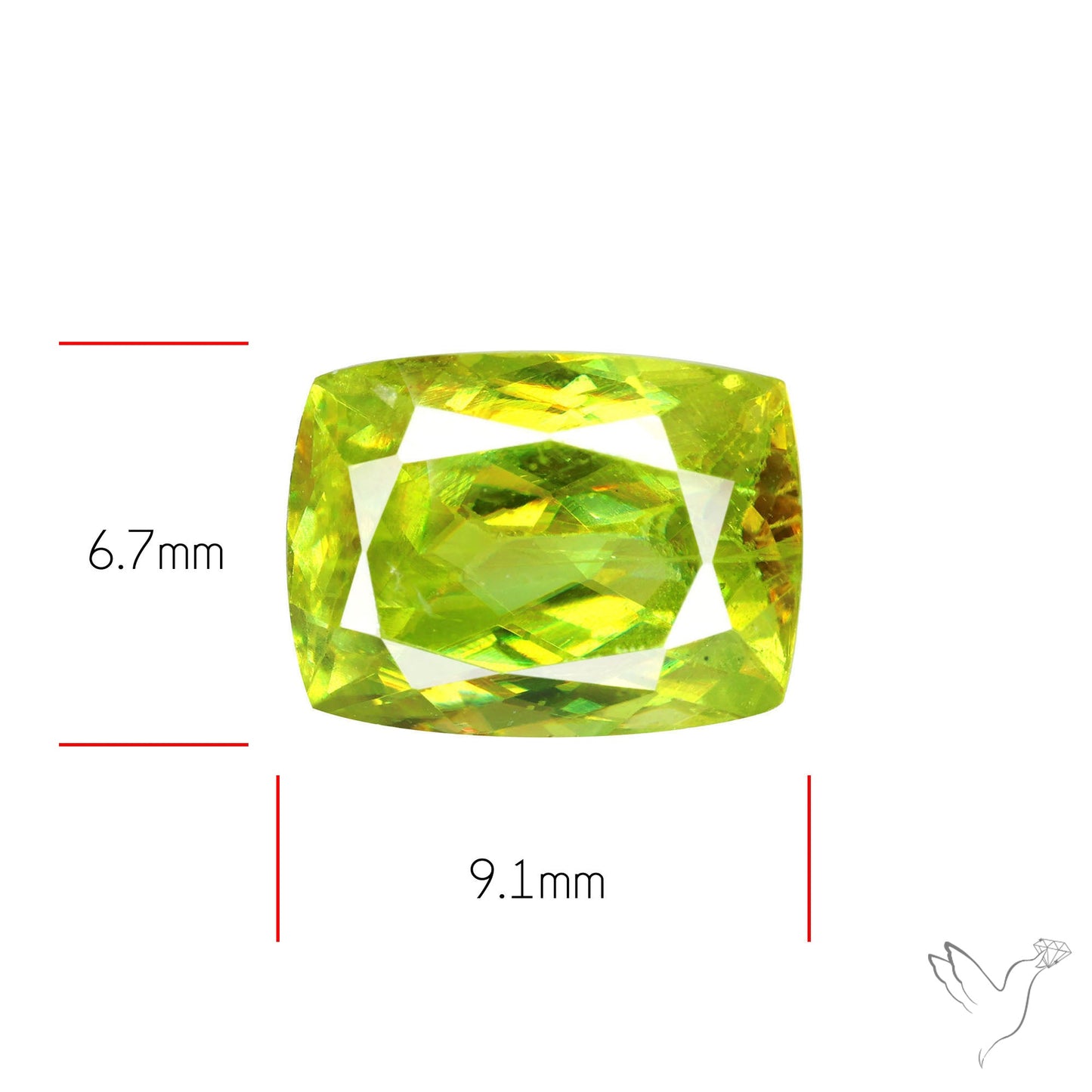 Sphene High Grade Fine Green Gemstone