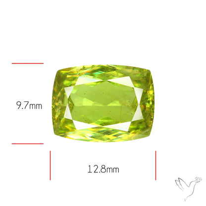 Sphene High Grade Fine Green Gemstone