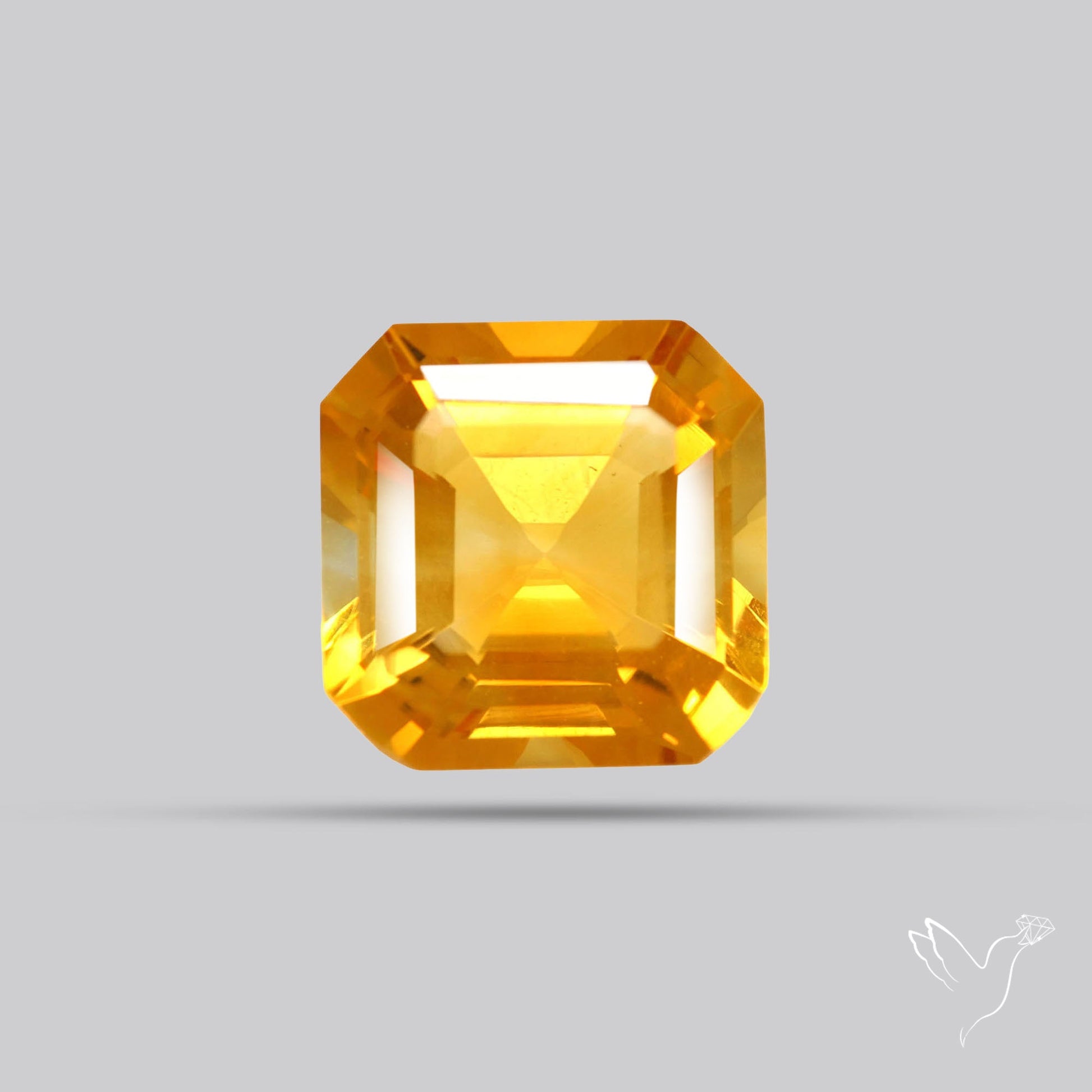 Citrine Faceted High Grade Fine Gemstone