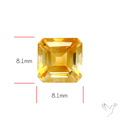 Citrine Faceted High Grade Fine Gemstone