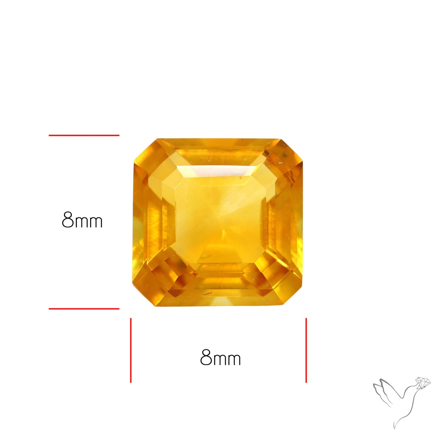 Citrine Faceted High Grade Fine Gemstone