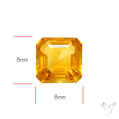 Citrine Faceted High Grade Fine Gemstone