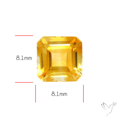 Citrine Faceted High Grade Fine Gemstone