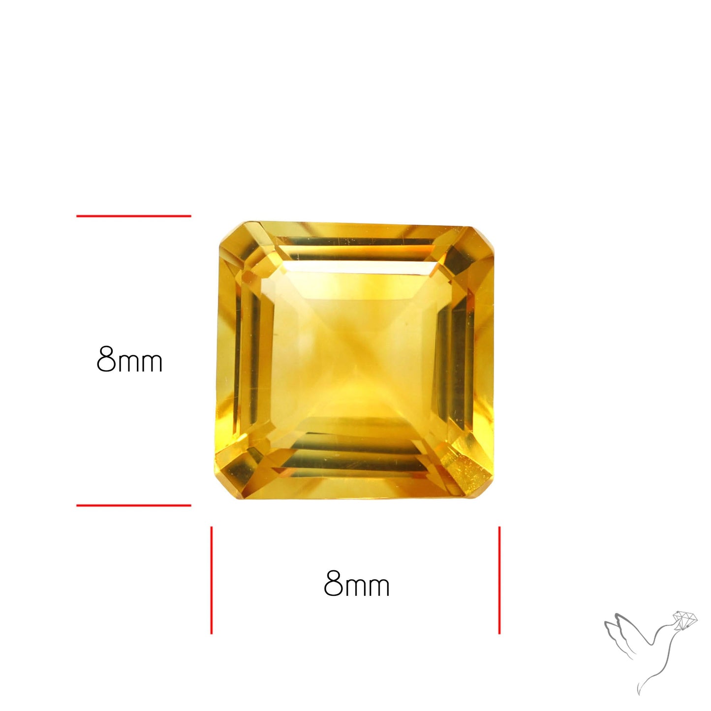 Citrine Faceted High Grade Fine Gemstone