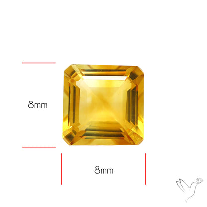 Citrine Faceted High Grade Fine Gemstone