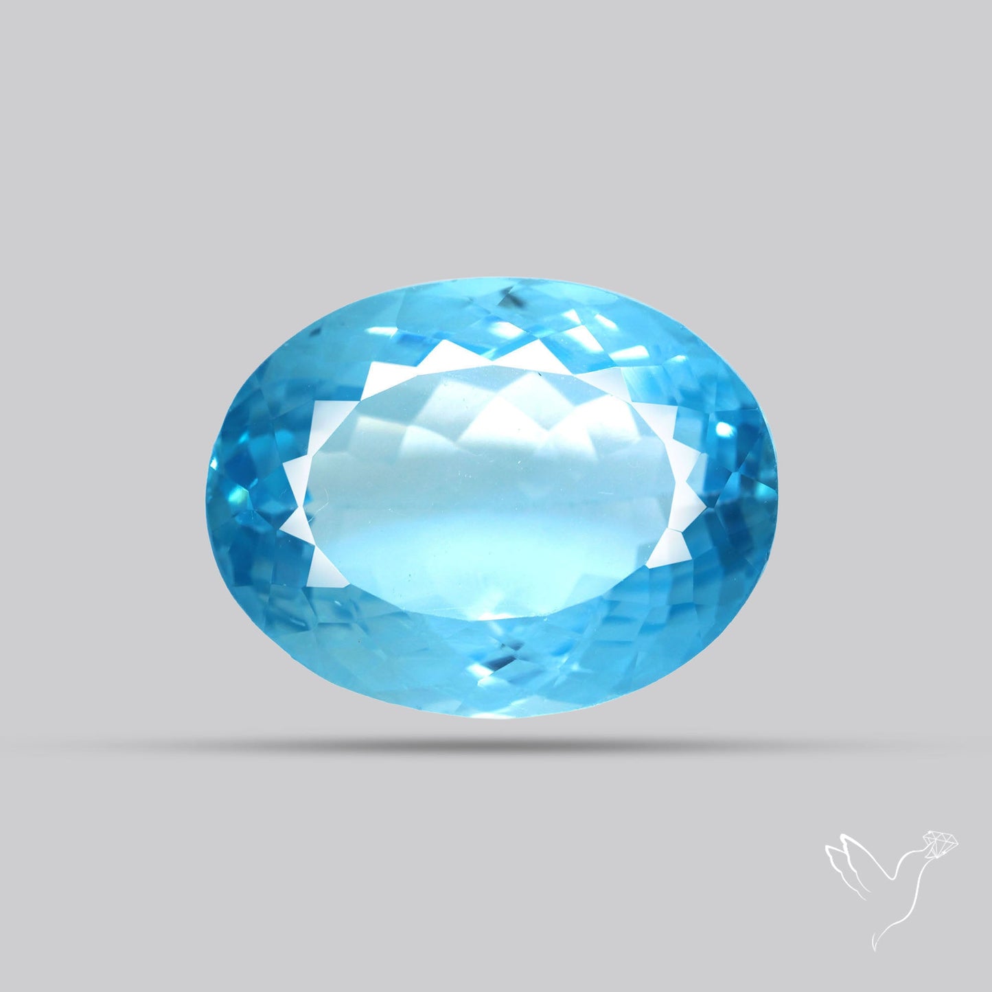 Sky Blue Topaz Faceted Fine Gemstone