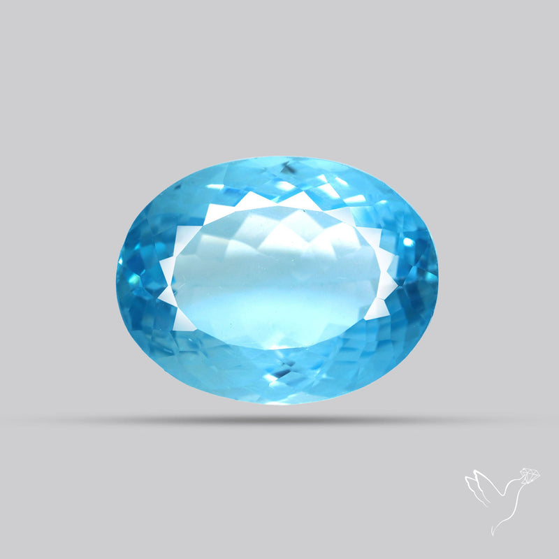 Sky Blue Topaz Faceted Fine Gemstone