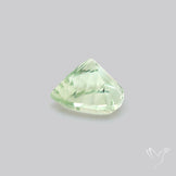 Green Prasiolite Concave Cut High Grade Fine Gemstone