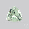 Green Prasiolite Concave Cut High Grade Fine Gemstone