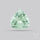 Green Prasiolite Concave Cut High Grade Fine Gemstone